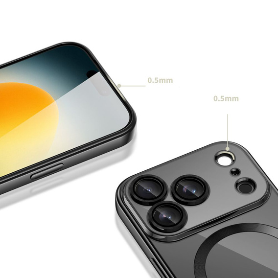 Etui magnetyczne z ochroną obiektywu do iPhone 17 Pro