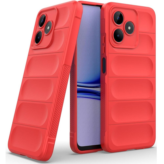 Etui do Realme Note 50, Gaming Shockproof, czerwone