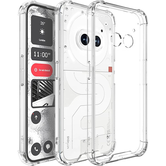 Etui do Nothing Phone 2a, Dropproof, przezroczyste