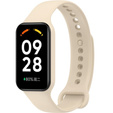 Pasek Silikonowy do Xiaomi Redmi Smart Band 2 / Xiaomi Smart Mi Band 8 Active, Beżowy