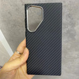 Etui do Samsung Galaxy S23 Ultra, Carbon Fiber MagSafe, czarne