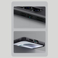 Etui NILLKIN do Samsung Galaxy S25, Frosted Shield, do MagSafe, czarne
