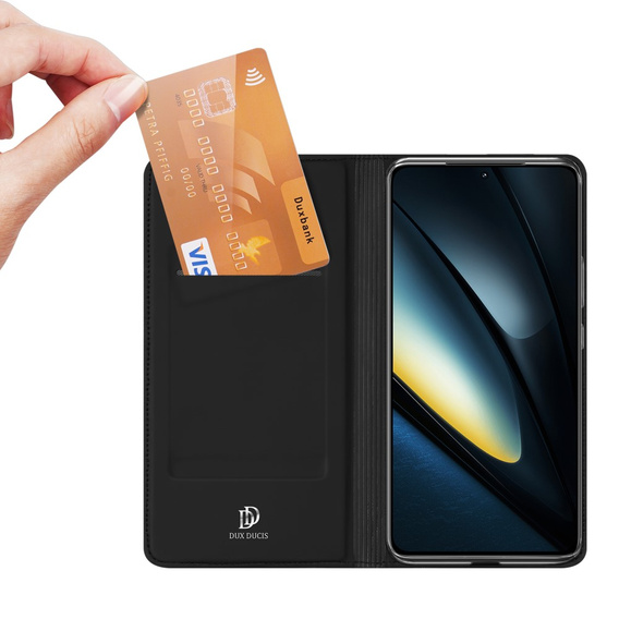 Etui Dux Ducis do Xiaomi Poco F6 Pro, Skinpro, czarne