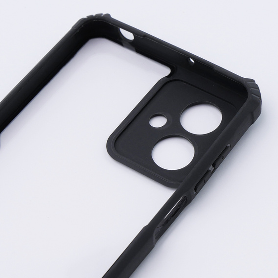 Etui do Motorola Moto G54 5G, AntiDrop Hybrid, czarne