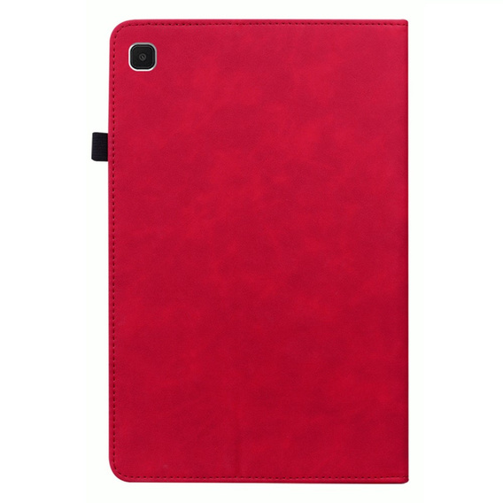 Etui do Samsung Galaxy Tab A7 Lite, Wallet Pen Slot, czerwone