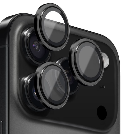 Szkło na aparat ERBORD OPTIK Pro – zestaw 2 szt. do iPhone 17 Pro / 17 Pro Max