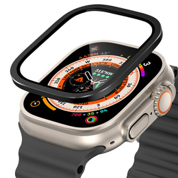 Ramka ochronna ze szkłem hartowanym do Apple Watch Ultra 1/2/3 49 mm