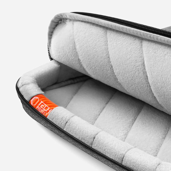 Tech-Protect Defender Bag, Etui Torba do laptopów 15-16 cali, Szara