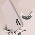 Etui do Samsung Galaxy A53 5G, Silicone Lite, różowe
