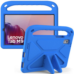Etui dla dzieci do Lenovo Tab M9, dziecięce z uchwytem, Niebieskie