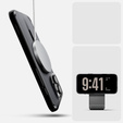 Etui z MagSafe Spigen do iPhone 16 Pro, Ultra Hybrid "T", matowe przezroczyste / czarne + Szkło