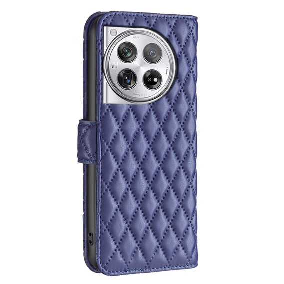 Etui z klapką do OnePlus 12 5G, Wallet, BINFEN COLOR, niebieskie