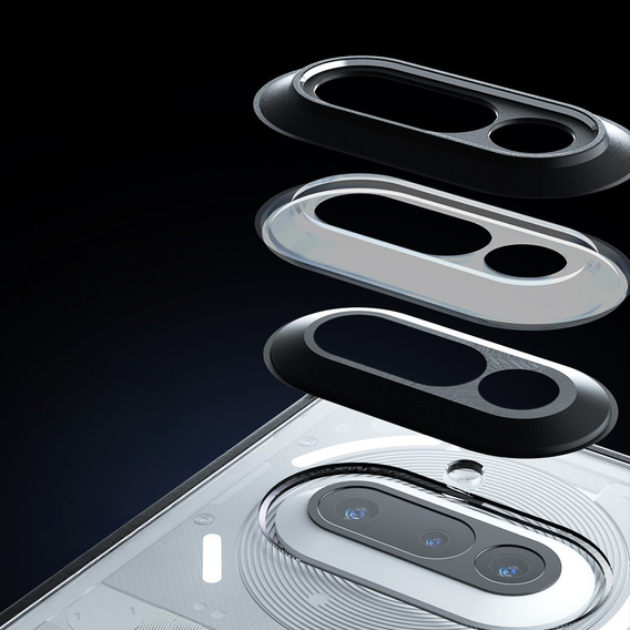 Etui do Nothing Phone 3A, Fusion Hybrid, przezroczyste