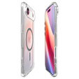 Etui Spigen Ultra Hybrid MagSafe do iPhone 17 Air, Clear/Graphite