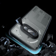 Etui do Nothing Phone 3A, Fusion Hybrid, przezroczyste / czarne