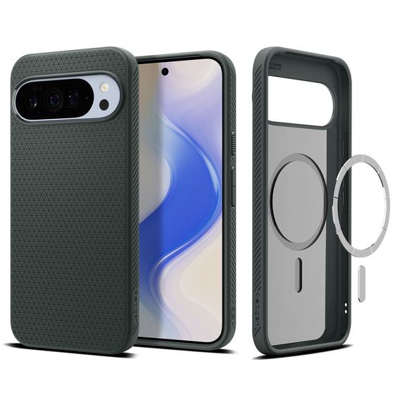 Etui Spigen Liquid Air MagSafe do Google Pixel 10 Pro XL, Abyss Green