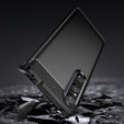 Etui do Sony Xperia 1 V, Karbon, czarne