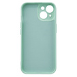 Etui do iPhone 15 Plus, Silicone Lite, miętowe