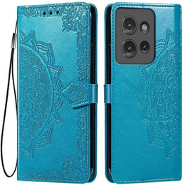 Etui z klapką do Motorola Edge 50 Neo / Motorola ThinkPhone 25, Mandala, niebieskie