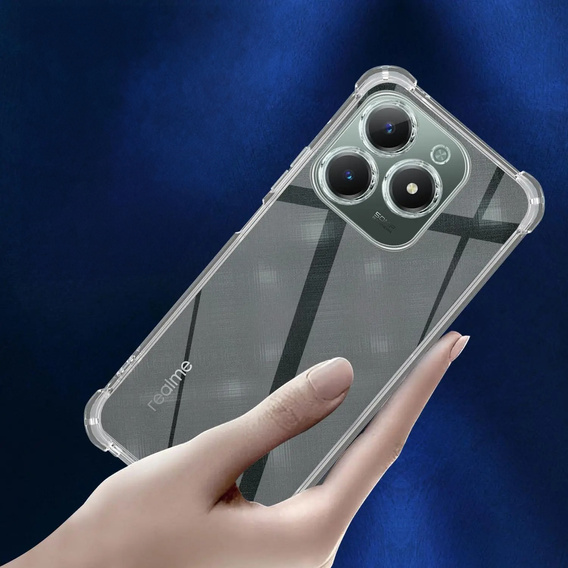 Etui do Realme C61, Dropproof, przezroczyste