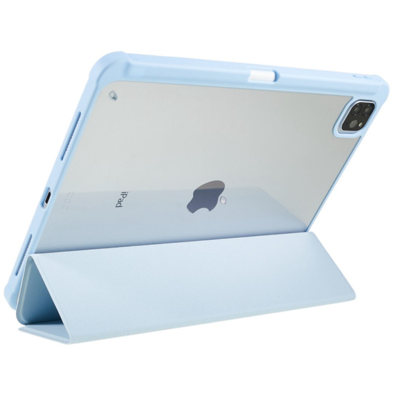 Etui do iPad Pro 12.9" 2022/2021/2020 (6/5/4 gen.), Smartcase Hybrid, z miejscem na rysik, niebieskie