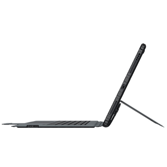 Etui z klawiaturą do iPad Pro 12.9" 2022/2021/2020 (6/5/4 gen.), NILLKIN Bumper Pen Slot, czarne