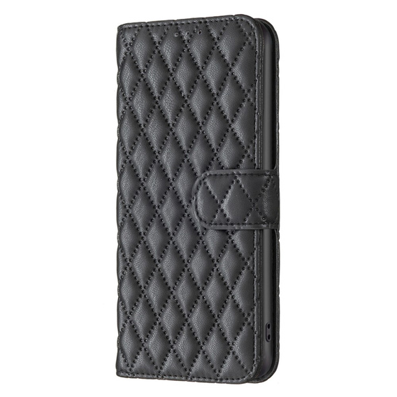 Etui z klapką do Oppo A17, Wallet, BINFEN COLOR, czarne