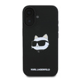 Etui Karl Lagerfeld Silicone Choupette Head Print do iPhone 16