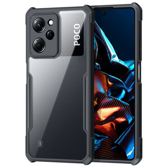 Etui do Xiaomi Redmi Note 12 Pro 5G / POCO X5 Pro 5G, AntiDrop Hybrid, czarne