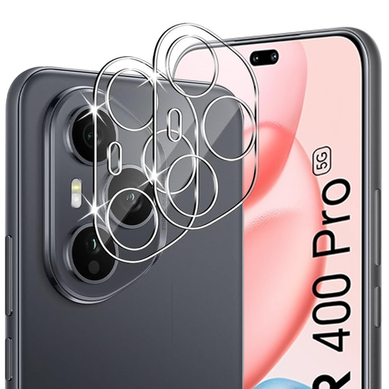 2x Szkło Hartowane ERBORD na aparat do Honor 400 Pro 5G – ochrona aparatu bez kompromisów