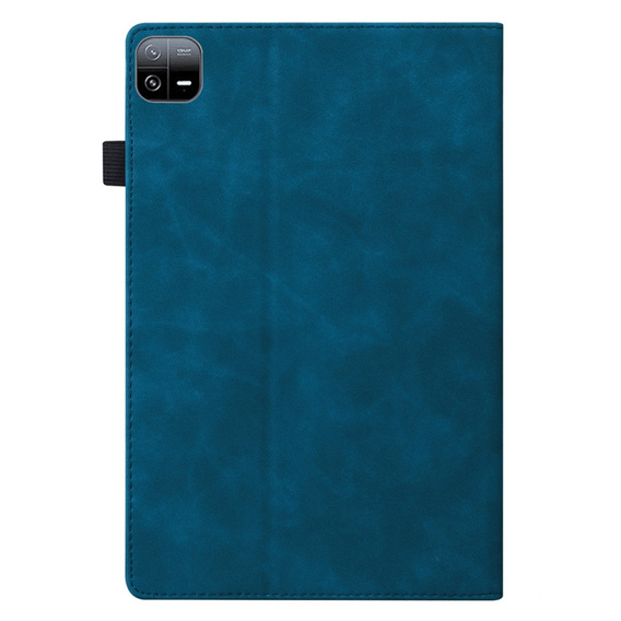 Etui do Xiaomi Pad 6, Classic, z miejscem na rysik, niebieskie