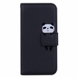 Etui Wallet do Samsung Galaxy A52 / A52S, Panda, Black