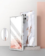 Etui do Samsung Galaxy S22 Ultra, Suritch Full Body Marble, białe