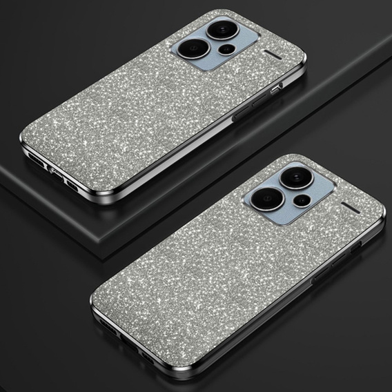 Etui do Xiaomi Redmi Note 13 Pro+, Glitter Astronaut, czarne