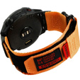 Pasek Nylonowy ERBORD MP84 Quickfit do Garmin Fenix 5X/6X/6X PRO/7X, Pomarańczowy, Rozmiar S/M