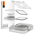 2x Szkło Hybrydowe Spigen ProFlex EZ FIT do Apple Watch 7/8/9 45MM