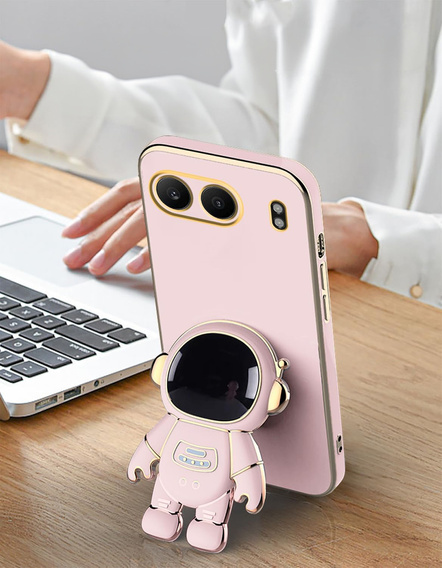 Etui do OnePlus Nord 4, Astronaut, różowe