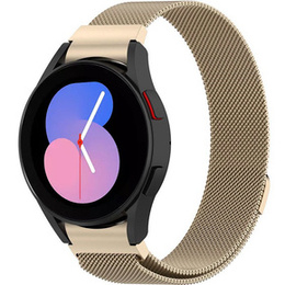 Pasek Bransoleta Milanese do Samsung Galaxy Watch 4/5/6 40/42/43/44/45/46/47mm, Złota
