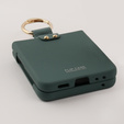 Etui GKK Ring Holder do Samsung Galaxy Z Flip5 5G, zielone