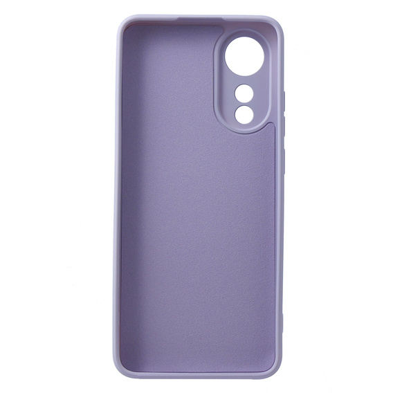 Etui do Oppo A78 4G, Silicone Lite, fioletowe