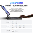 Etui z klawiaturą Bluetooth Dux Ducis do Samsung Galaxy Tab S10 Ultra / S9 Ultra / S8 Ultra