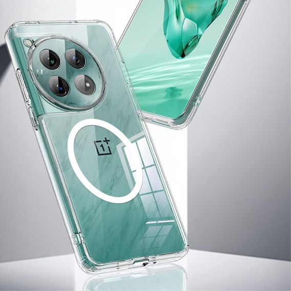 Etui do OnePlus 12 5G, Fusion Hybrid, do MagSafe, przezroczyste