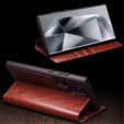 Etui QIALINO Leather Wallet z klapką do Samsung Galaxy S24 Ultra