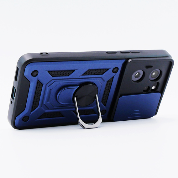Etui pancerne do Xiaomi 13T / 13T Pro, CamShield Slide, granatowe