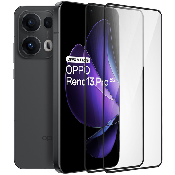 2x Szkło Hartowane ERBORD 3D do Oppo Reno 13 Pro – ochrona całego ekranu