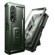 Etui pancerne do Samsung Galaxy Z Fold 3 5G, Dexnor Full Body, zielone