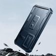 Etui pancerne do Samsung Galaxy A35, Dexnor Full Body (Two Frames), niebieskie