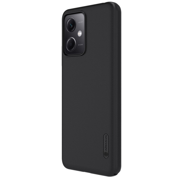 Etui NILLKIN do Xiaomi Redmi Note 12 5G / POCO X5 5G, Obudowa Super Frosted Shield Case, Czarne