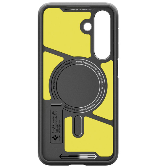 Spigen Tough Armor Mag – pancerne etui z pierścieniem MagSafe do Samsung Galaxy S25 FE