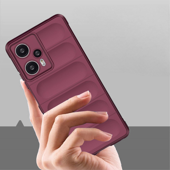 Etui do Xiaomi Poco F5 5G, Gaming Shockproof, bordowe